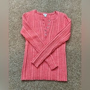 Sundance Coral Knit Top